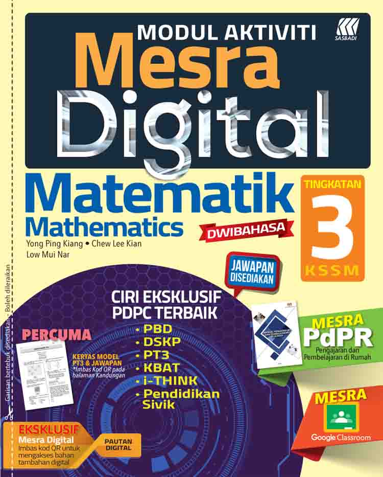 Matematik Tingkatan 3 (Dwibahasa)