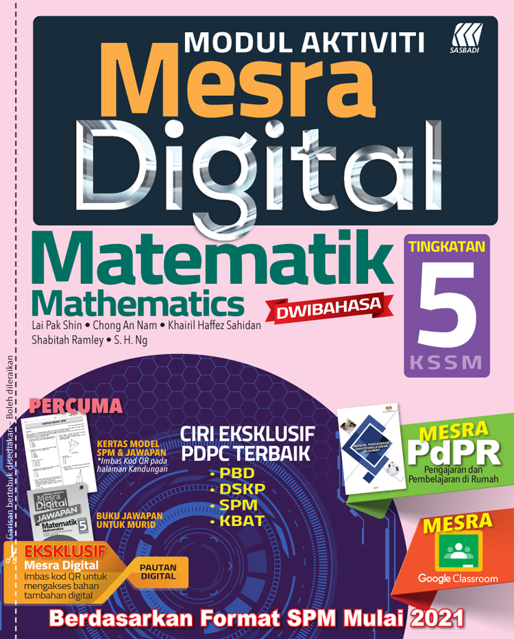 Matematik Tambahan Tingkatan 5 (Dwibahasa)