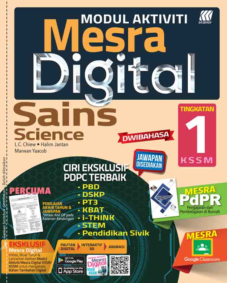 Sains Tingkatan 1 (Dwibahasa)