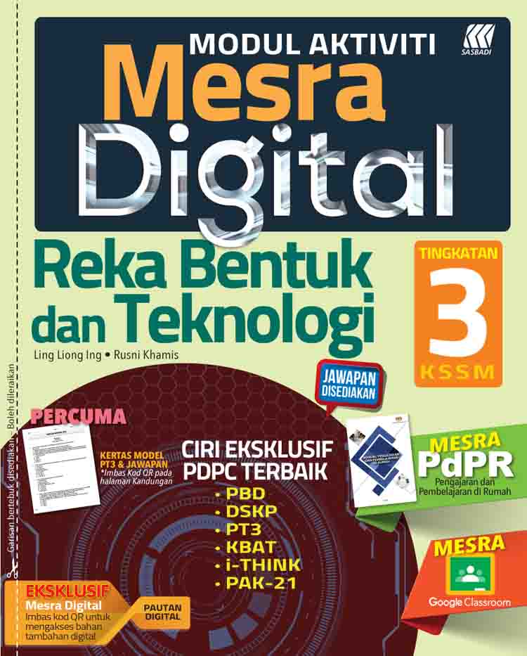 Reka Bentuk & Teknologi Tingkatan 3