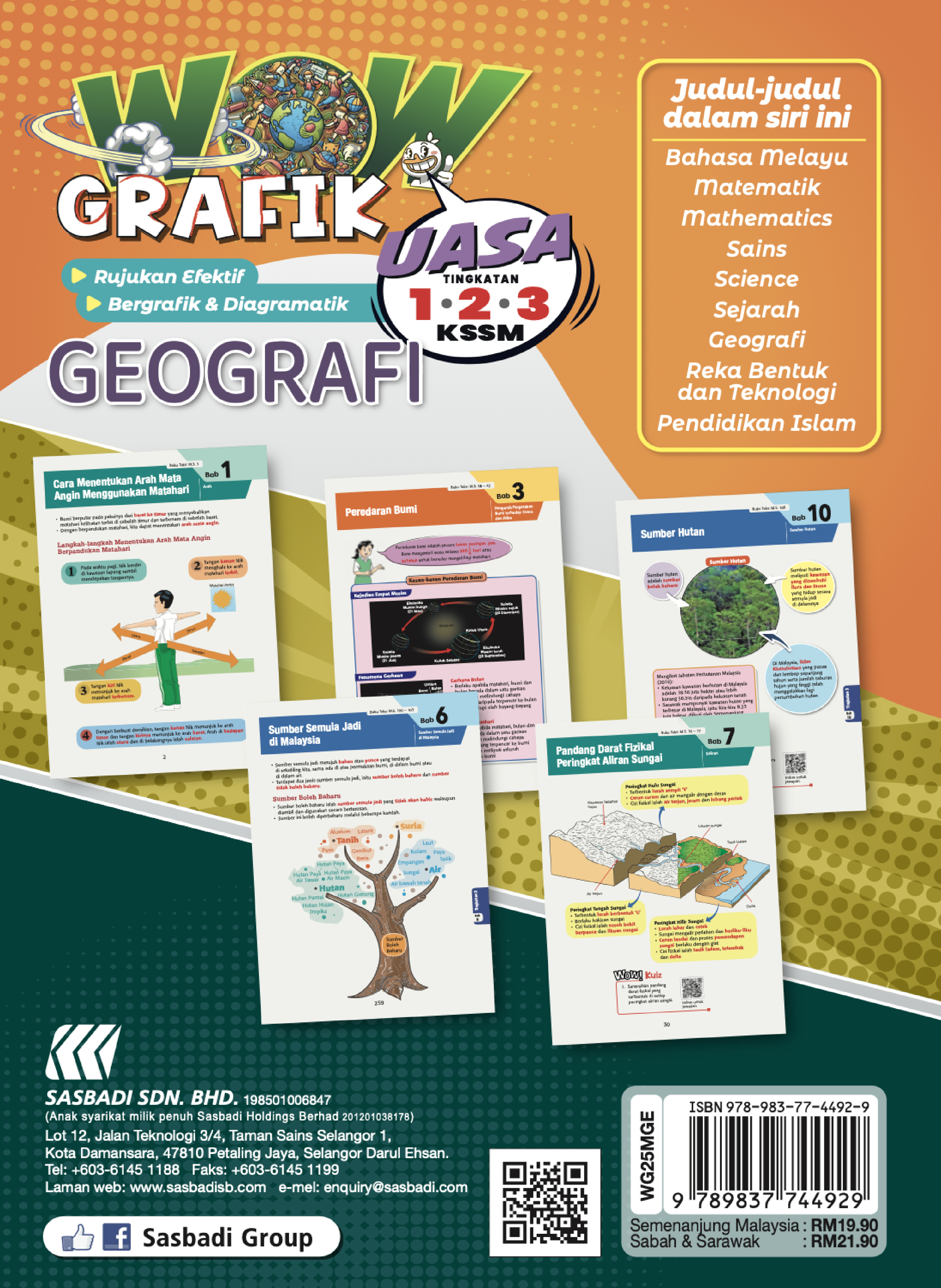 WOW GRAFIK UASA KSSM TING. 1,2,3 (Edisi 2025)